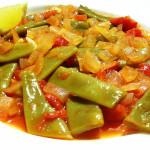 Ayşe Kadın Fasulye – Romano Beans with Olive Oil