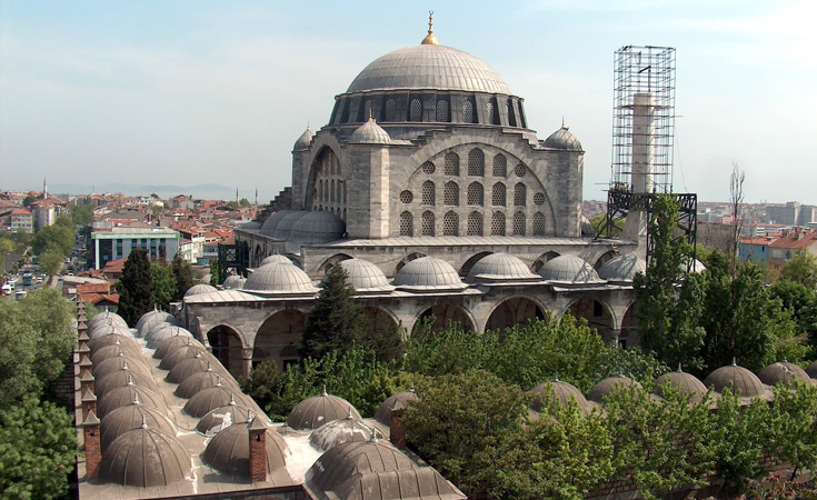 Достопримечательность Стамбула: мечеть Михримах султан Эдирнекапы