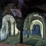 Byzantine cistern inside the Rezan Has Museum. 11th c. AD.